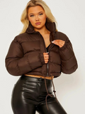 36 Pieces) Wholesale Winter Women Fashion Solid Color Warm Jacket