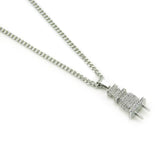 30 set's Plug Pendant Men Fashion Rhinestone Hip-hop Necklace-10 TWENTY 2 RETAIL©