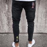 30 Set's) Men Fashion Applique Zipper Design Denim Jeans-10 TWENTY 2 RETAIL©