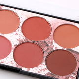 Wholesale Portable 8 Color Matte Natural Nude Brightening Skin Color Blusher Palette 10 Twenty 2