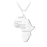 30 Set's) Wholesale Hot Sale Map Shape Hip-hop Style Pendants Necklace-10 TWENTY 2 RETAIL©