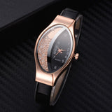 Wholesale Women Snakeskin Band Ellipse Rhinestone Quartz Watch 10 twenty 2