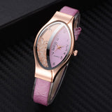 Wholesale Women Snakeskin Band Ellipse Rhinestone Quartz Watch 10 twenty 2