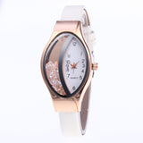 Wholesale Women Snakeskin Band Ellipse Rhinestone Quartz Watch 10 twenty 2