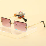 Wholesale Men Women Rimless Square Polarized Sunglasses 10 twenty 2