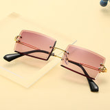 Wholesale Men Women Rimless Square Polarized Sunglasses 10 twenty 2