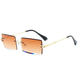 Wholesale Men Women Rimless Square Polarized Sunglasses 10 twenty 2