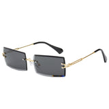 Wholesale Men Women Rimless Square Polarized Sunglasses 10 twenty 2