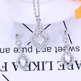 30 Set's) Crystal Rhinestone Decor Necklace Earrings Set-10 TWENTY 2 RETAIL©