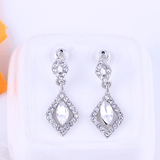 30 Pieces) Crystal Rhinestone Decor Necklace Earrings Set