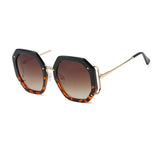 Wholesale Women Fashion Polygon Frame Sunglasses