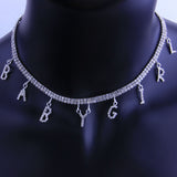 30 Set's) Women Fashion Rhinestones Decor Letter Necklace-10 TWENTY 2 RETAIL©