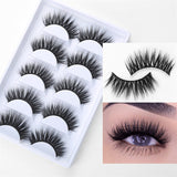 10 Set's) Wholesale 5 Pairs/Set 3D Natural Women Thickening False Eyelashes-10 TWENTY 2 RETAIL©