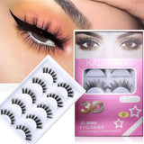 10 Set's) Wholesale 5 Pairs/Set 3D Natural Women Thickening False Eyelashes-10 TWENTY 2 RETAIL©