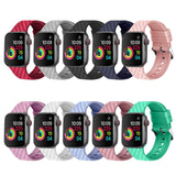 30 set's) Apple iphone Watch Diamond Pattern Silicone Watch Band-10 TWENTY 2 RETAIL©