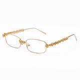 Wholesale Retro Small Square Frame Rhinestone Decoration Sunglasses nicki minaj 10 twenty 2