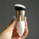 30 Set's) Chubby Wooden White Gold Makeup Brushes-10 TWENTY 2 RETAIL©