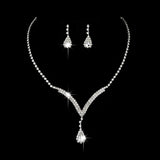 30 Set's) Bride Minimalist Necklace And Earrings Set-10 TWENTY 2 RETAIL©