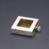 100 Set's) Wholesale Square Perfume Design Skylighted Drawer Type Eyelash Box-10 TWENTY 2 RETAIL©