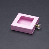 100 Set's) Wholesale Square Perfume Design Skylighted Drawer Type Eyelash Box-10 TWENTY 2 RETAIL©