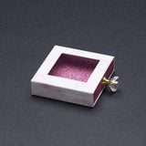 100 Set's) Wholesale Square Perfume Design Skylighted Drawer Type Eyelash Box-10 TWENTY 2 RETAIL©