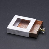 100 Set's) Wholesale Square Perfume Design Skylighted Drawer Type Eyelash Box-10 TWENTY 2 RETAIL©