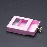 100 Set's) Wholesale Square Perfume Design Skylighted Drawer Type Eyelash Box-10 TWENTY 2 RETAIL©