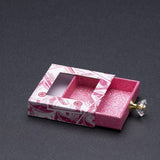 100 Set's) Wholesale Square Perfume Design Skylighted Drawer Type Eyelash Box-10 TWENTY 2 RETAIL©