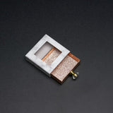 100 Set's) Wholesale Square Perfume Design Skylighted Drawer Type Eyelash Box-10 TWENTY 2 RETAIL©