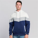 30 Set's) Color Blocking Long Sleeve Pocket Hoodie-10 TWENTY 2 RETAIL©