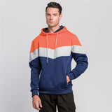 30 Set's) Color Blocking Long Sleeve Pocket Hoodie-10 TWENTY 2 RETAIL©