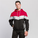 30 Set's) Color Blocking Long Sleeve Pocket Hoodie-10 TWENTY 2 RETAIL©