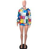 30 Set's) Multicolor Graphic Print Long Sleeve Hoodie-10 TWENTY 2 RETAIL©