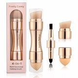 Wholesale 4 In 1 Makeup Brushes Foundation Eyebrow Shadow Eyeliner Blush Powder Brush 10 Twenty 2