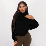 10 twenty 2 wholesle vendor usaWomen Sexy Cool Shoulder Rib Knit Solid Color Sweatshirt 10 twenty 2 wholesale vendor usa 