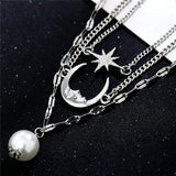 30 Set's) Minimalist Moon And Star Design Chain Anklet-10 TWENTY 2 RETAIL©