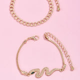 30 Set's) Unique Snake Shaped Design Bracelet Set-10 TWENTY 2 RETAIL©