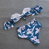 30 Set's) Sexy Off The Shoulder Graphic Printing Bikini-10 TWENTY 2 RETAIL©