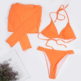 30 Set's) Sexy Halter Neck Bikini Three Pieces Set-10 TWENTY 2 RETAIL©