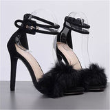 30 Set's) Plus Size Snakeskin Pattern Ankle Strap Plush Stilettos-10 TWENTY 2 RETAIL©