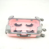 30 Pieces) Wholesale Trolley Case Modeling Eyelash Box Loading Of Two Pairs