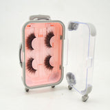 30 Set's) Wholesale Trolley Case Modeling Eyelash Box Loading Of Two Pairs-10 TWENTY 2 RETAIL©