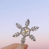 30 Set's) Snowflake Shaped Hair Clip-10 TWENTY 2 RETAIL©