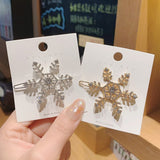 30 Set's) Snowflake Shaped Hair Clip-10 TWENTY 2 RETAIL©