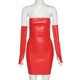 30 Set's) Sexy Solid Color Tube Dress With Sleeves-10 TWENTY 2 RETAIL©