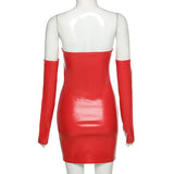 30 Set's) Sexy Solid Color Tube Dress With Sleeves-10 TWENTY 2 RETAIL©