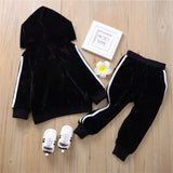 30 Set's) Wholesale Kids Cute Rabbit Ear Design Hoodie And Pants Set-10 TWENTY 2 RETAIL©