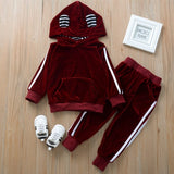 30 Set's) Wholesale Kids Cute Rabbit Ear Design Hoodie And Pants Set-10 TWENTY 2 RETAIL©