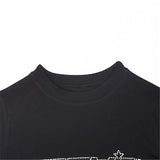 (30 Set's) Women Fashion Rhinestone Letter Short Sleeve Crop Top-10 TWENTY 2 RETAIL©