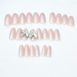 Wholesale 24pcs/box Butterfly Decoration Shiny Acrylic Nails 10 Twenty 2.